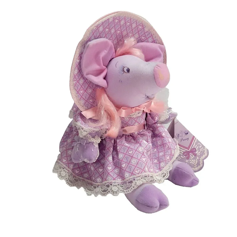 Pretty Piggies Hallmark Prissy Pig Plush 11